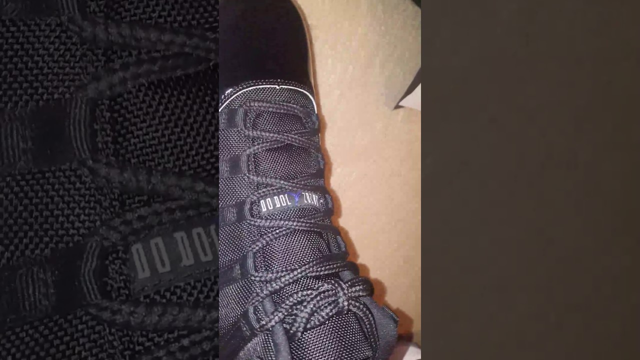 Space Jam Jordan 11 2016 Retail or ua/real or fake - YouTube