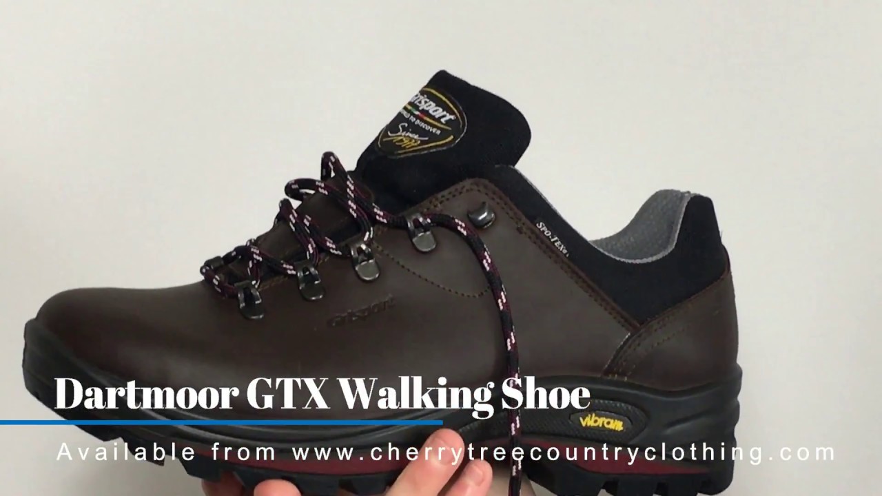 Grisport Dartmoor GTX Walking Shoe - YouTube