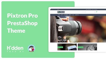 Pixtron Pro - Premium PrestaShop Themes | Electronics | HiddenTechies