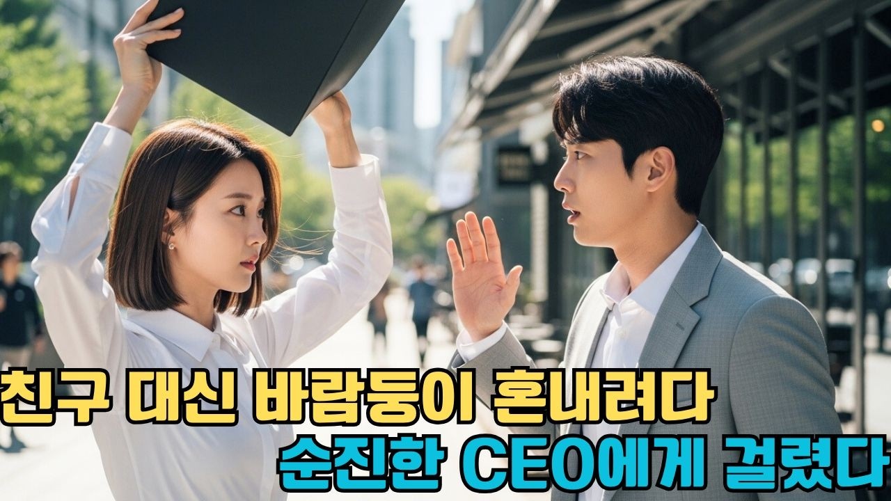 친구 대신 바람둥이를 혼내주려던 그녀, 순진한 CEO에게 잘못 걸렸다! #한국드라마 #CEO로맨스