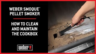 How to Clean and Maintain the Weber Smoque™ Cookbox
