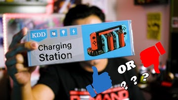 KDD Joycon Controller Charger Dock Station for Nintendo Switch Review (OIVO)