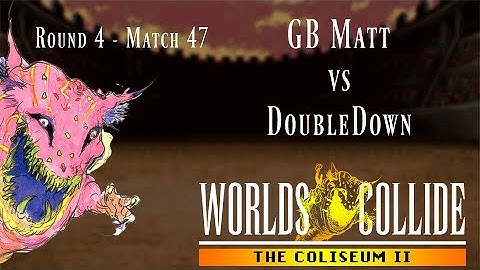 Coliseum II Round 4 Match 47 - doubledown vs GB_Matt - FF6 Worlds Collide Randomizer