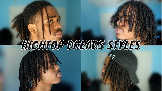 Easy High Top Dreads Styles 2021