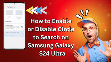 How to Enable or Disable Circle to Search on Samsung Galaxy S24 Ultra | Easy!