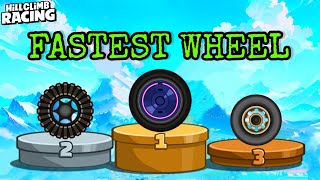 HILL CLIMB RACING FASTEST WHEEL - SPEED HACK ? || MAXED GARAGE VEHICLES