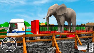 نقل الحيوانات ألعاب الشاحنات - العاب محاكاة شاحنة الحيوانات - Android Gameplay #4