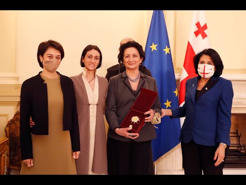 ბრწყინვალების საპრეზიდენტო ორდენი/გიორგი ალექსიძე/ქრონიკა