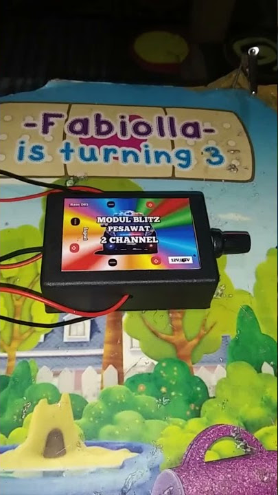 Modul lampu LED Blitz variasi kendaraan motor mobil.