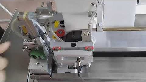 cable label folding machine cable flag applicator wire cable flag labeling machine