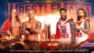 WWE 2K24 | The USOS vs RK-BRO | RAW Tag Team Championship Elimination Match