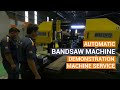 Hasil karya machine service  bekamak bmso 330 cs nc automatic bandsaw machine