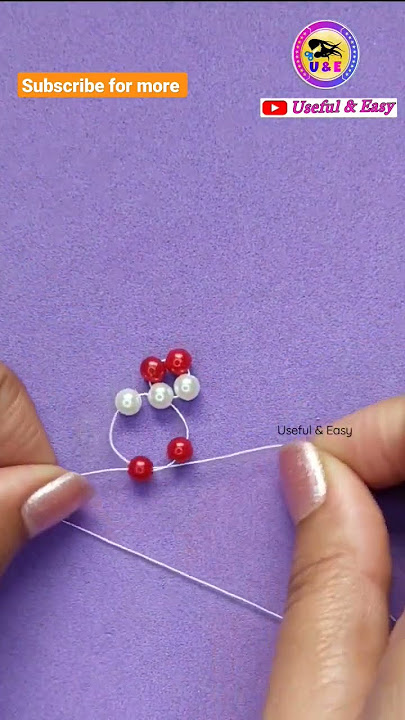 #shorts Beginner's special bracelet making.beads jewelry making.useful & easy