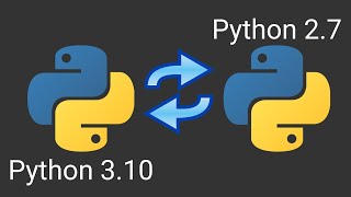 how to switch python versions in windows 10. set python path