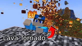I Survived EXTREME NATURAL DISASTERS in Minecraft!