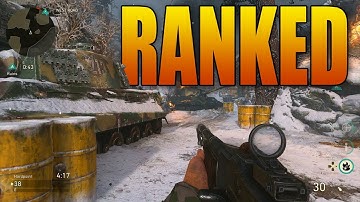 MY FIRST CALL OF DUTY WW2 RANKED MATCH!
