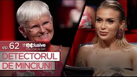 DETECTORUL DE MINCIUNI - Monica Tatoiu nu are niciun secret: ,,Mi-ar placea o noapte cu Putin"