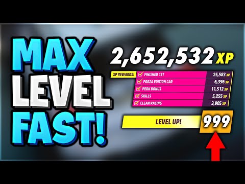 Forza Horizon 5 - MAX LEVEL FAST! | Level Up WITHOUT Playing!