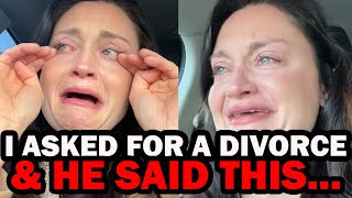 She CAN’T STOP CRYING After INSTANTLY REGRETTING Filing For DIVORCE | Women Hitting The WALL.
