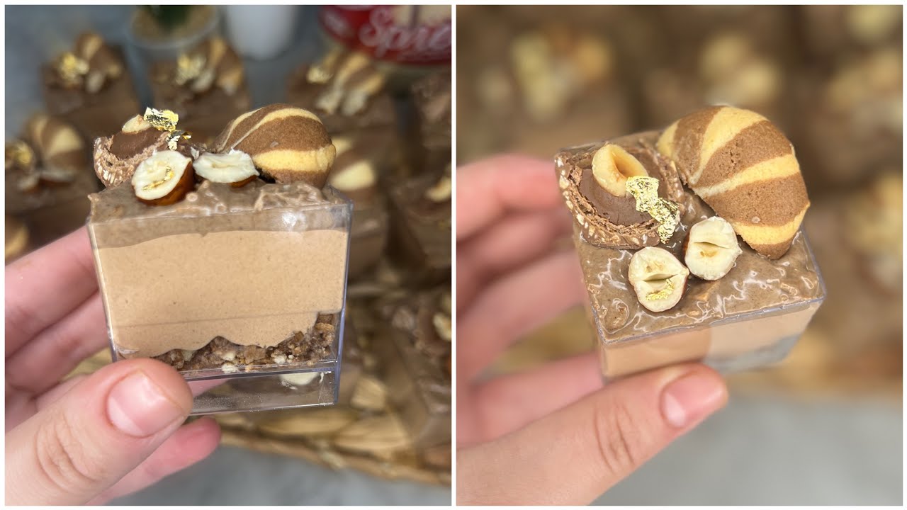 تحلية لي درتها في عيد ميلاد ختي تحلية الفيوتين والمكسرات