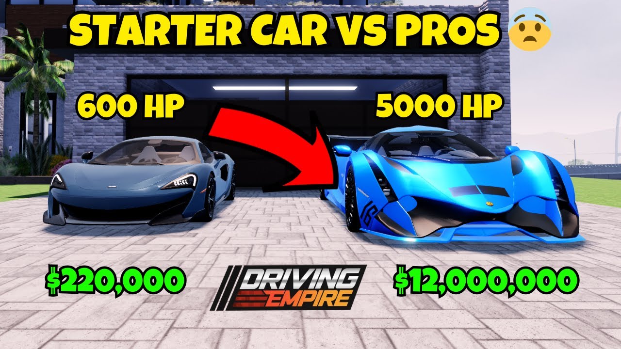 I Tried Beating Pros With A Starter Car... Bad Idea