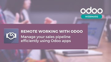 Manage your sales pipeline efficiently using Odoo apps
