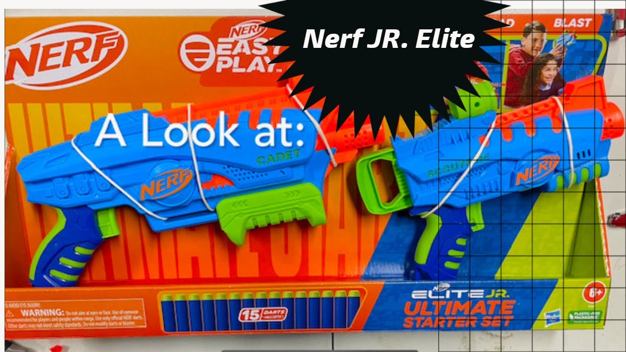 Nerf elite - junior ultimate starter set, jeux exterieurs et sports