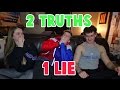 2 TRUTHS 1 LIE CHALLENGE! (FEAT. QUAYLOR)