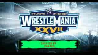 WWE Wrestlemania 27  Theme Song _Written in the Stars_   Download Link HD (LYRICS).mov