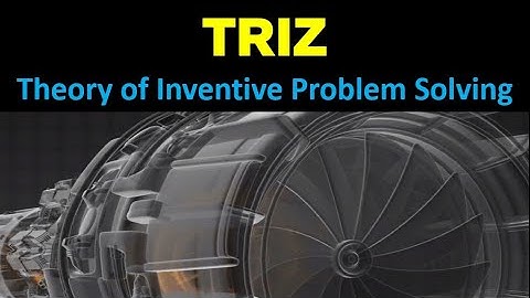 Introduction to TRIZ-Theory of Inventive Problem Solving