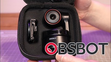 OBSBOT Tiny 4K [REVIEW] The amazing AI powered PTZ Webcam!