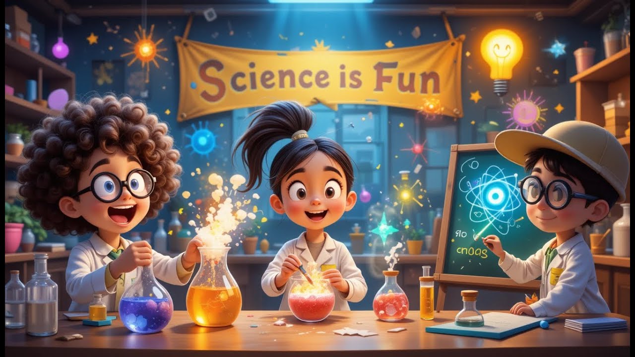 🔬 Science is Fun! | Rhyming Science Adventures for Kids | Learn with ...