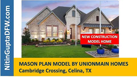 Plan 2574W Cambridge Crossing   UnionMain Homes   Celina TX Homes For Sale