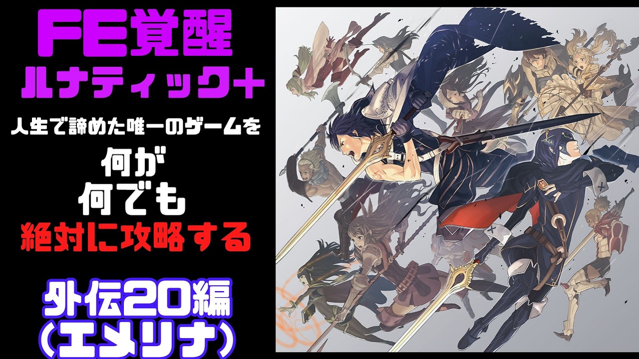 ファイアーエムブレム覚醒 ルナティック+】人生で唯一諦めたゲームを