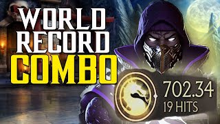 The HIGHEST DAMAGE Scorpion COMBO in Mortal Kombat 11 (WORLD RECORD)