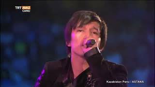 Dimash "Tugan zher" & "Daididau" 20160703 "Туган жер" & "Дайдидау" Kazakistan Parsı Final