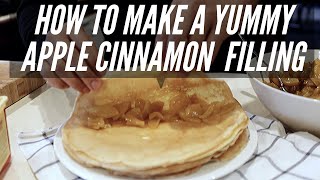How to make a Apple Cinnamon Stew or Filling for Crepes, Pancakes, Pies or as a Cereal Topping