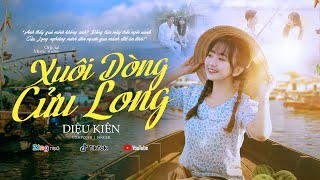 KARAOKE XUÔI DÒNG CỬU LONG | DIỆU KIÊN - BEAT GỐC CÓ BÈ