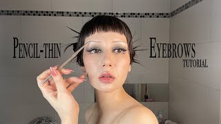 Famous My Pencil - thin Eyebrow Tutorial + GRWM Net Worth