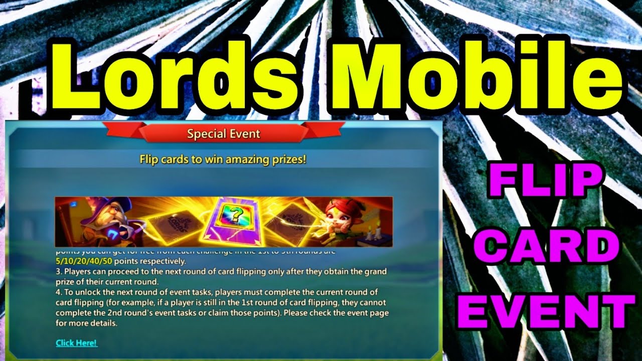 Lords Mobile - FB Event: [Road Map] We're introducing an