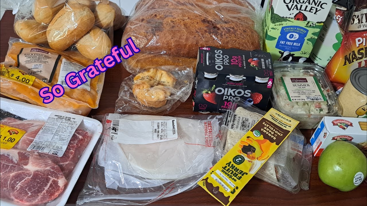 Вот что я получил от продовольственного банка — очень благодарен 