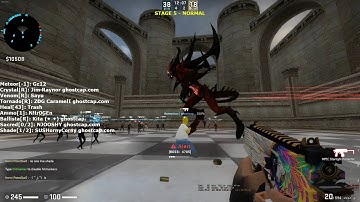 CSGO ZOMBIE ESCAPE ze_tyranny2_v1_csgo2 All Stage On Ghostcap