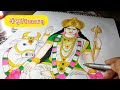 Maa Durga Drawing ✨ Mahagauri Pencil Sketch | Navratri Special Drawing 2025 | Goddess Durga Art 
