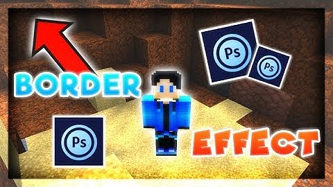 HOW TO MAKE A BORDER EFFECT ON PS TOUCH !!! (ANDROID/IOS)