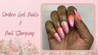 DIY Gel Nails using Madam Glam Gel Polish|Mother's Day Nails|Nail Stamping