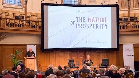 Nature of Prosperity :: Rowan Williams and Camilla Toulmin (28 Nov 2016, part 1/2)