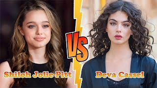 Shiloh Jolie-Pitt VS Deva Cassel (Monica Bellucci's Daughter) Transformation ★ From Baby To 2023