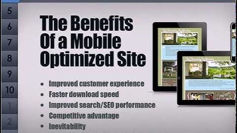 Top 6 Benefits of a Mobile Optimized Website