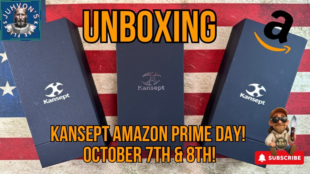 БЕЗУМНЫЕ скидки на ножи! 3 незаменимых лезвия Kansept + скидки Amazon Prime Day (7–8 октября)