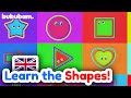 Learning Shapes for kids !!! British (🇬🇧) - bububam
